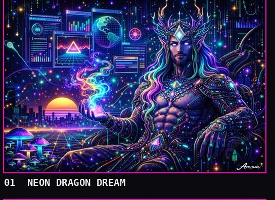 Neon Dragon Dream