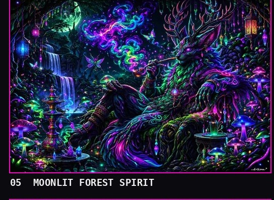 Moonlit Forest Spirit